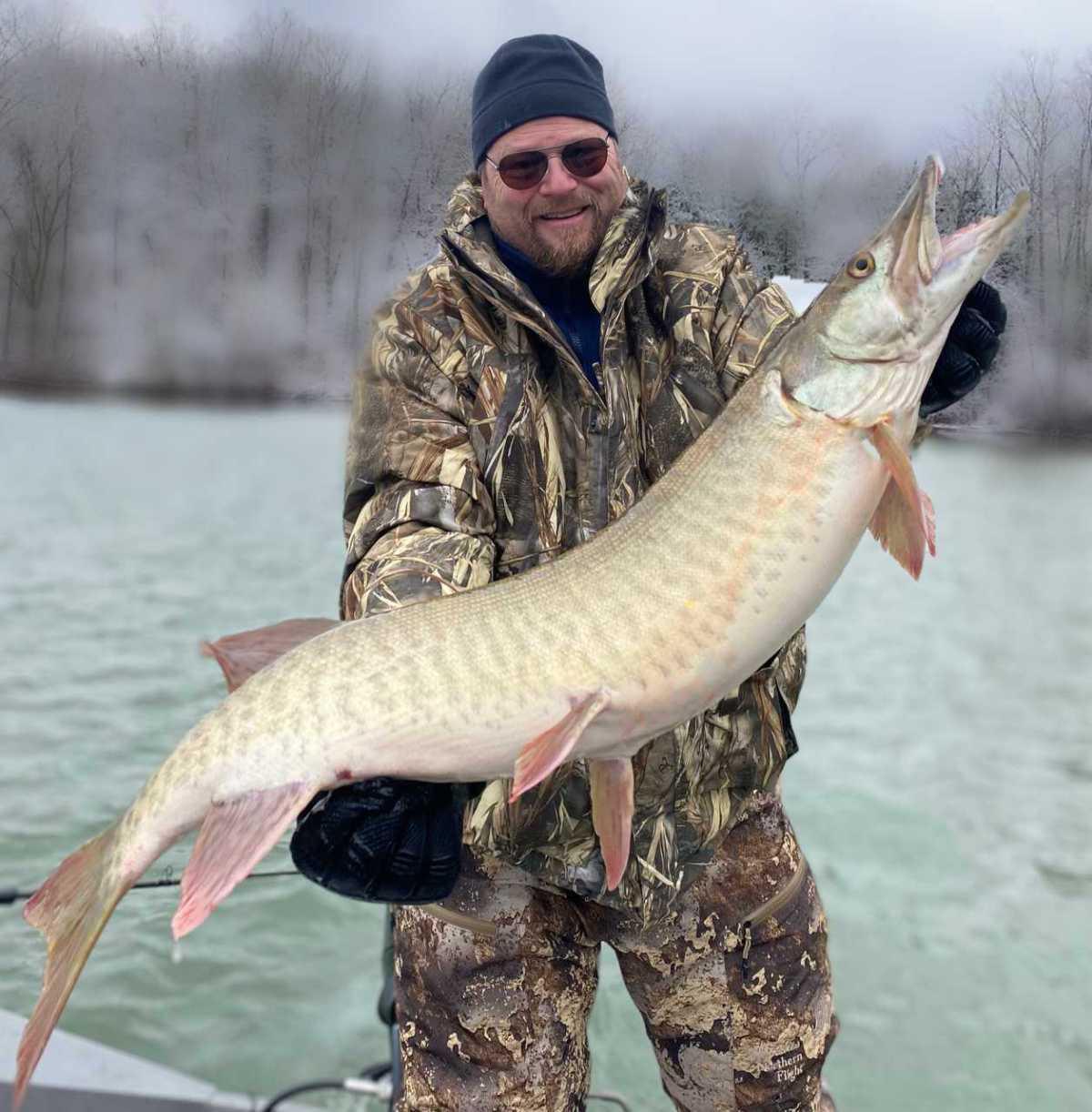 Wicked Cold Southern Musky Trolling 