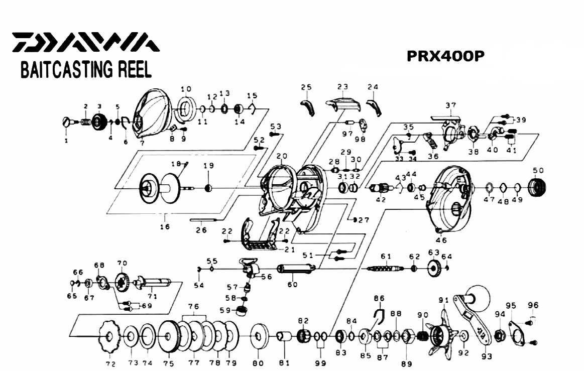 Diawa Prorex Blow Out Schematic 