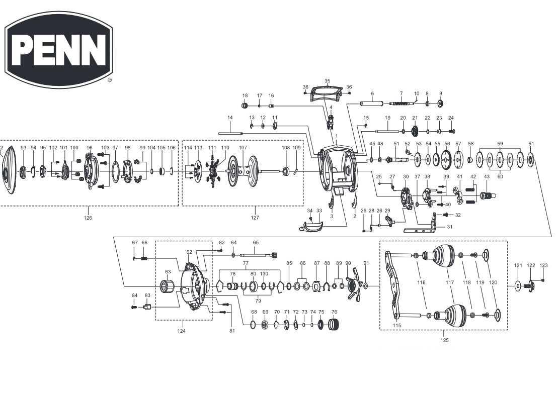 Penn Fathom Blow Out Schematic 