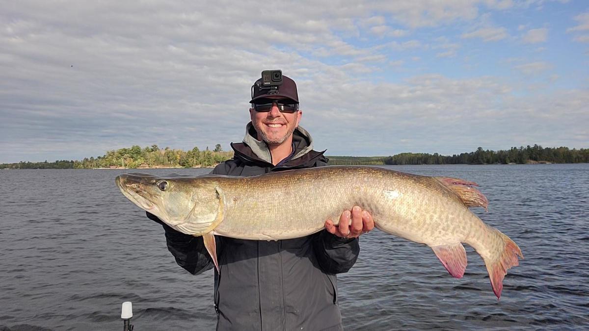 Biggest figure 8 fish I've ever boated. Just a touch over 46