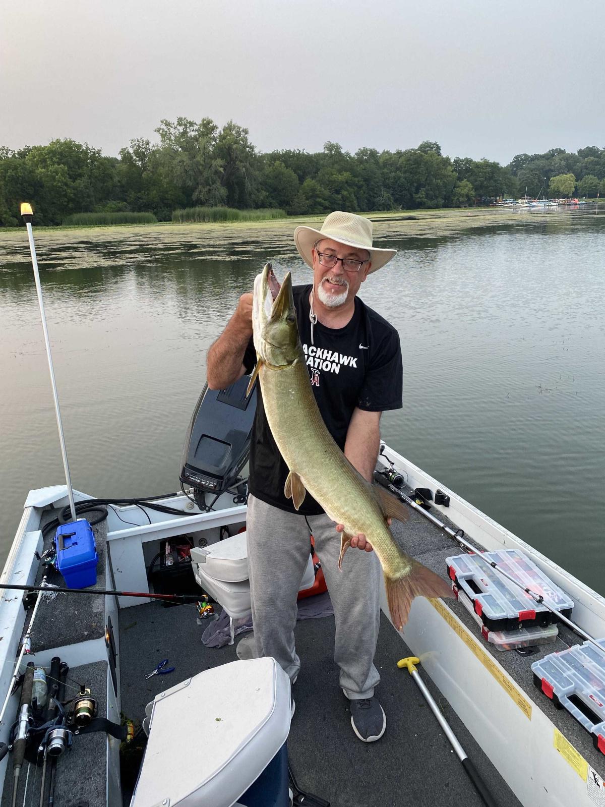 41 caught on top water