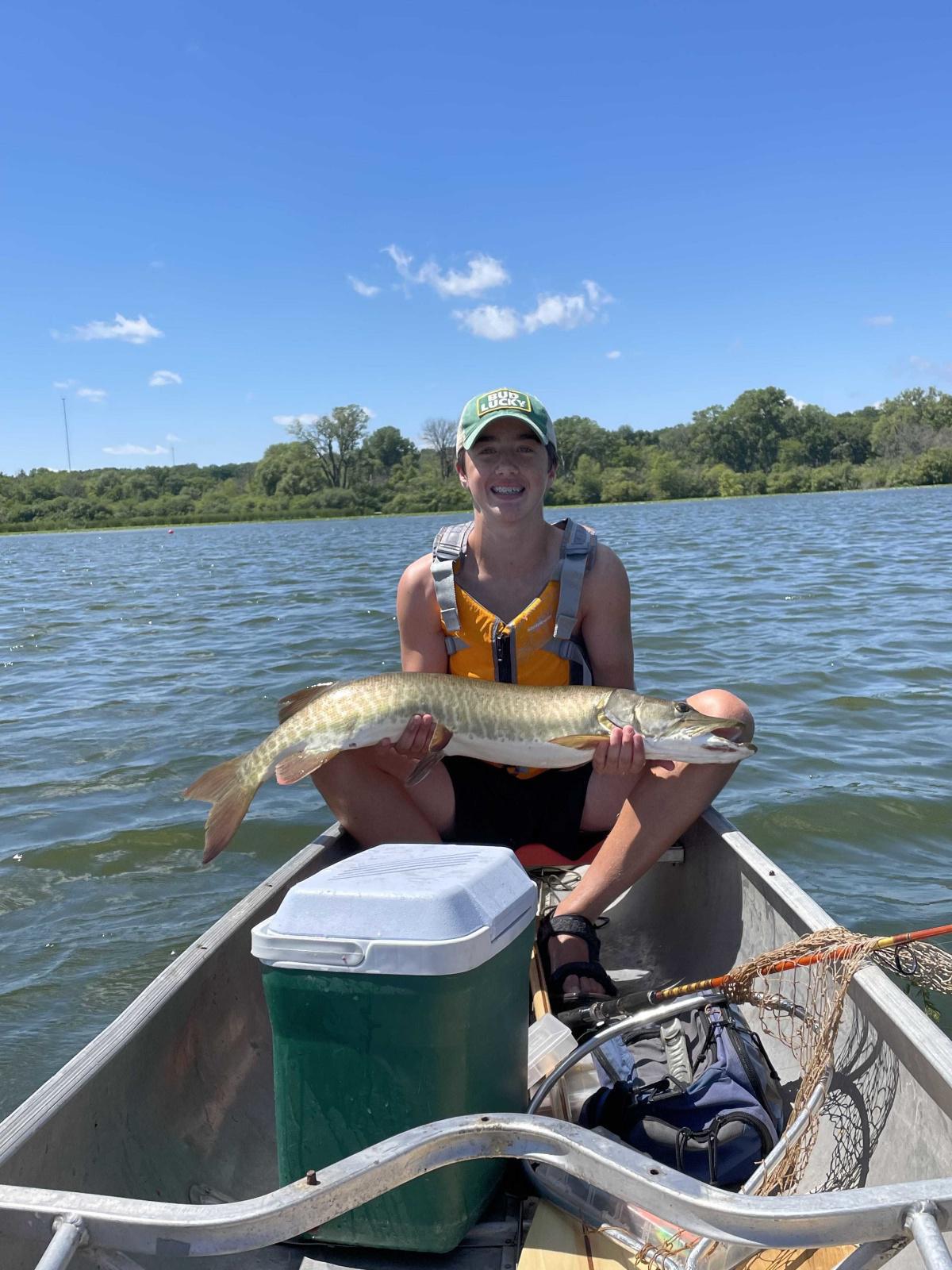 40 inches caught on a yum