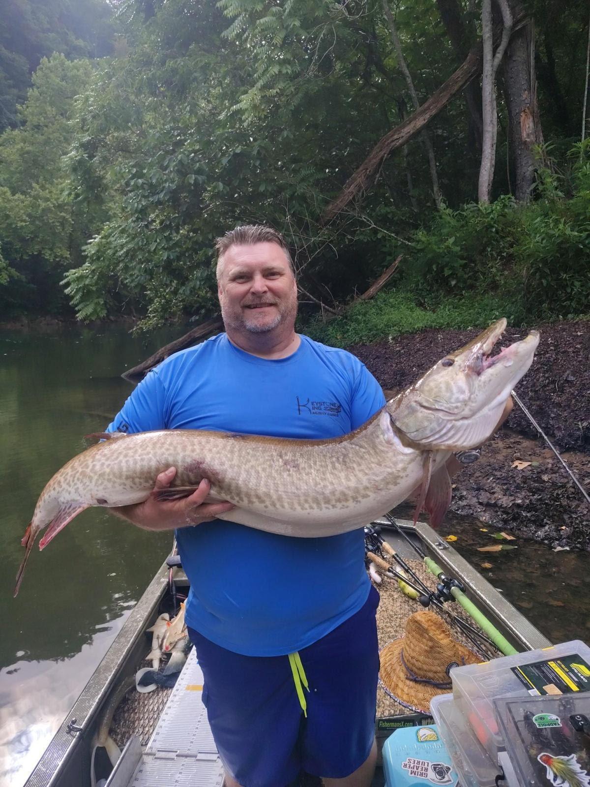 Ryan with a WV River 53 