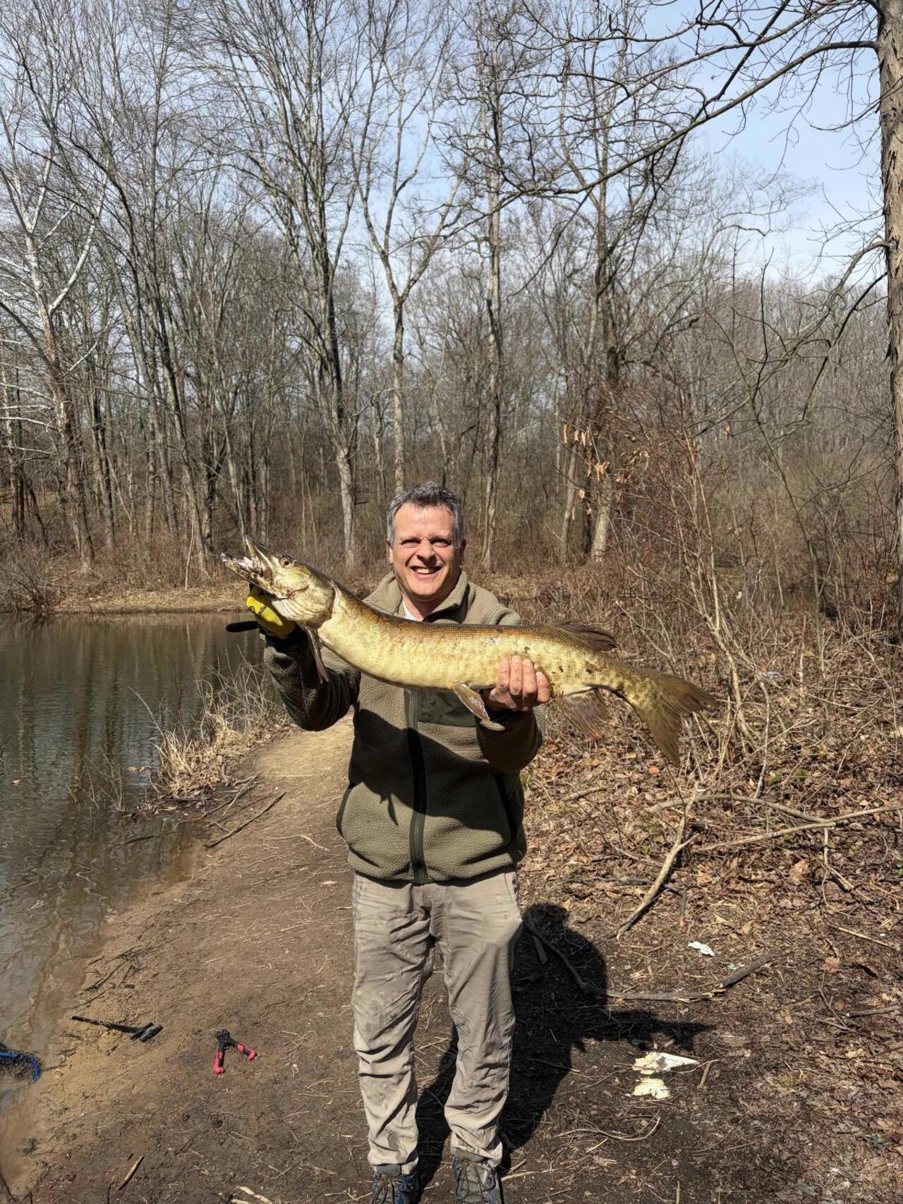 Second musky ever on Titan Jr.