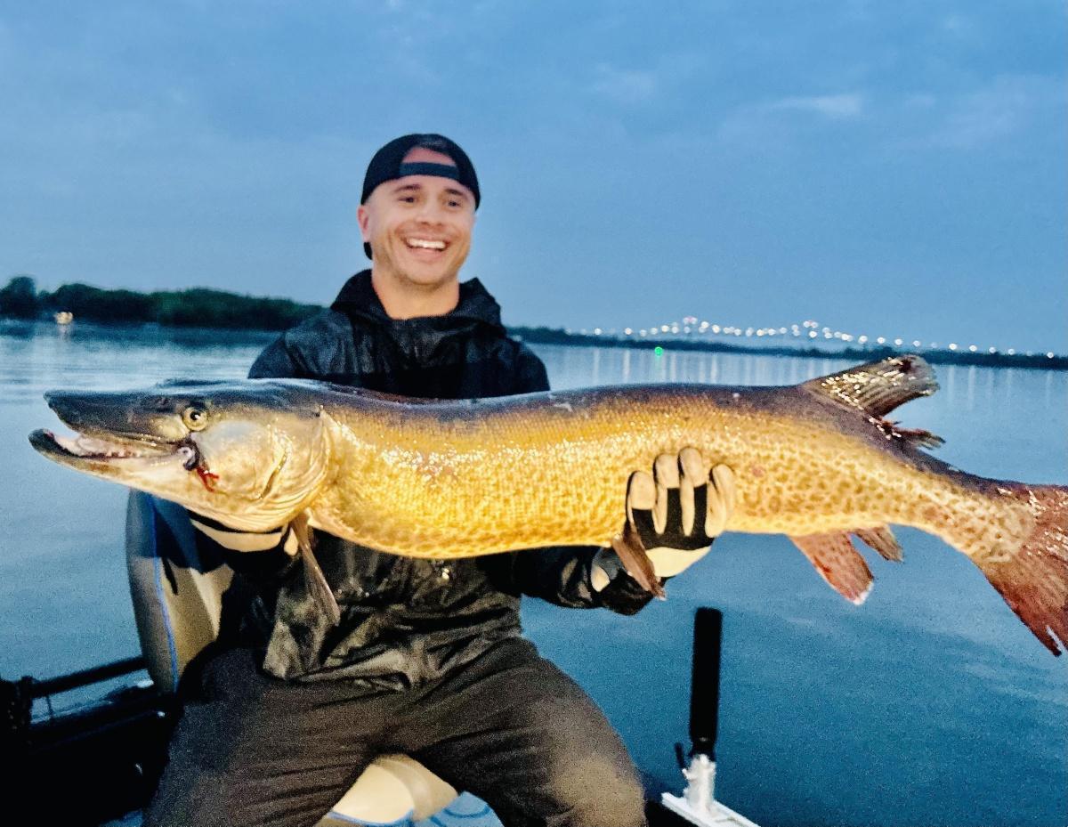 My son Luke landed this 48” St Lawrence beauty
