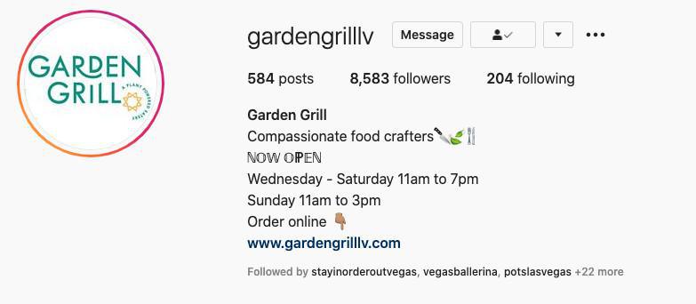 Garden Grill Vegas Kitchen