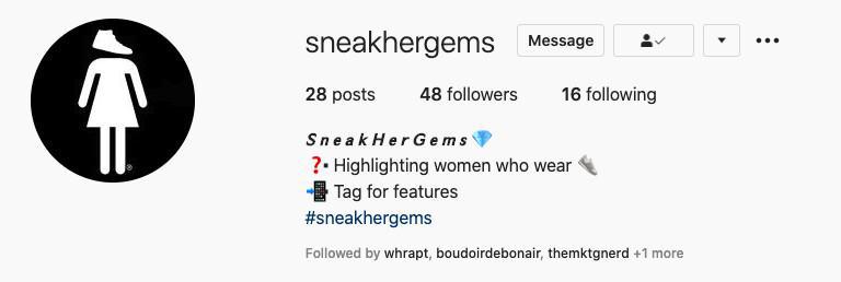 Girl Need Sneaks Too @sneakhergems