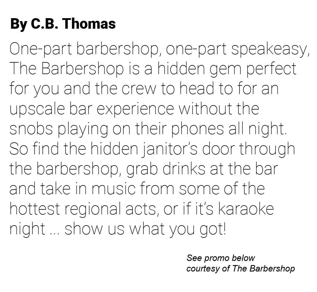 The Barbershop at The Cosmopolitan Serves Up Karaoke With a Surprise