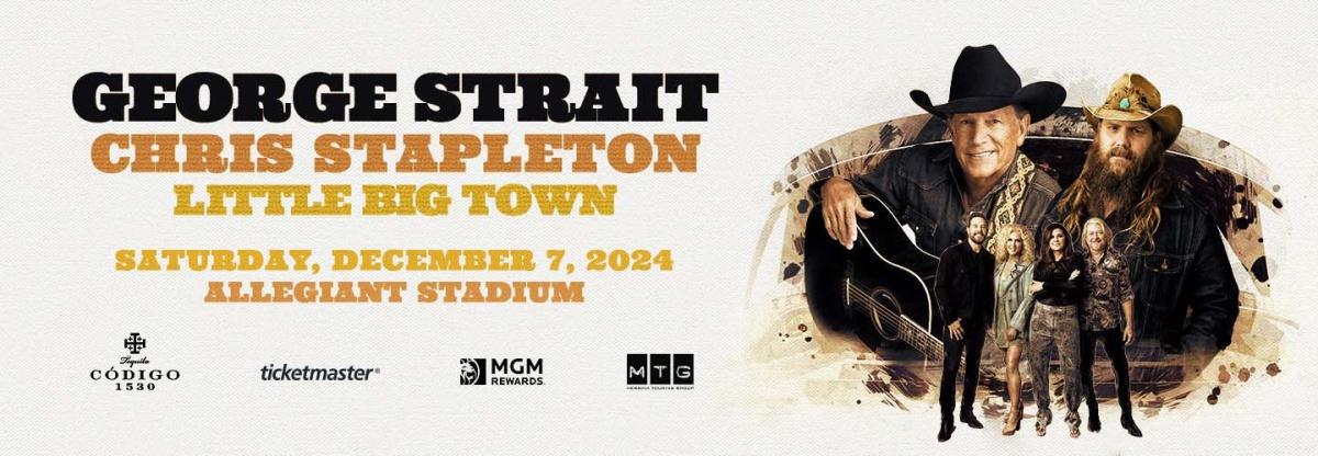 George Strait - Chris Stapleton - Little Big Town @ Allegiant Stadium