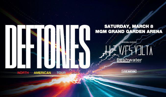  Deftones North American Tour 2025 @ MGM Grand Garden Arena