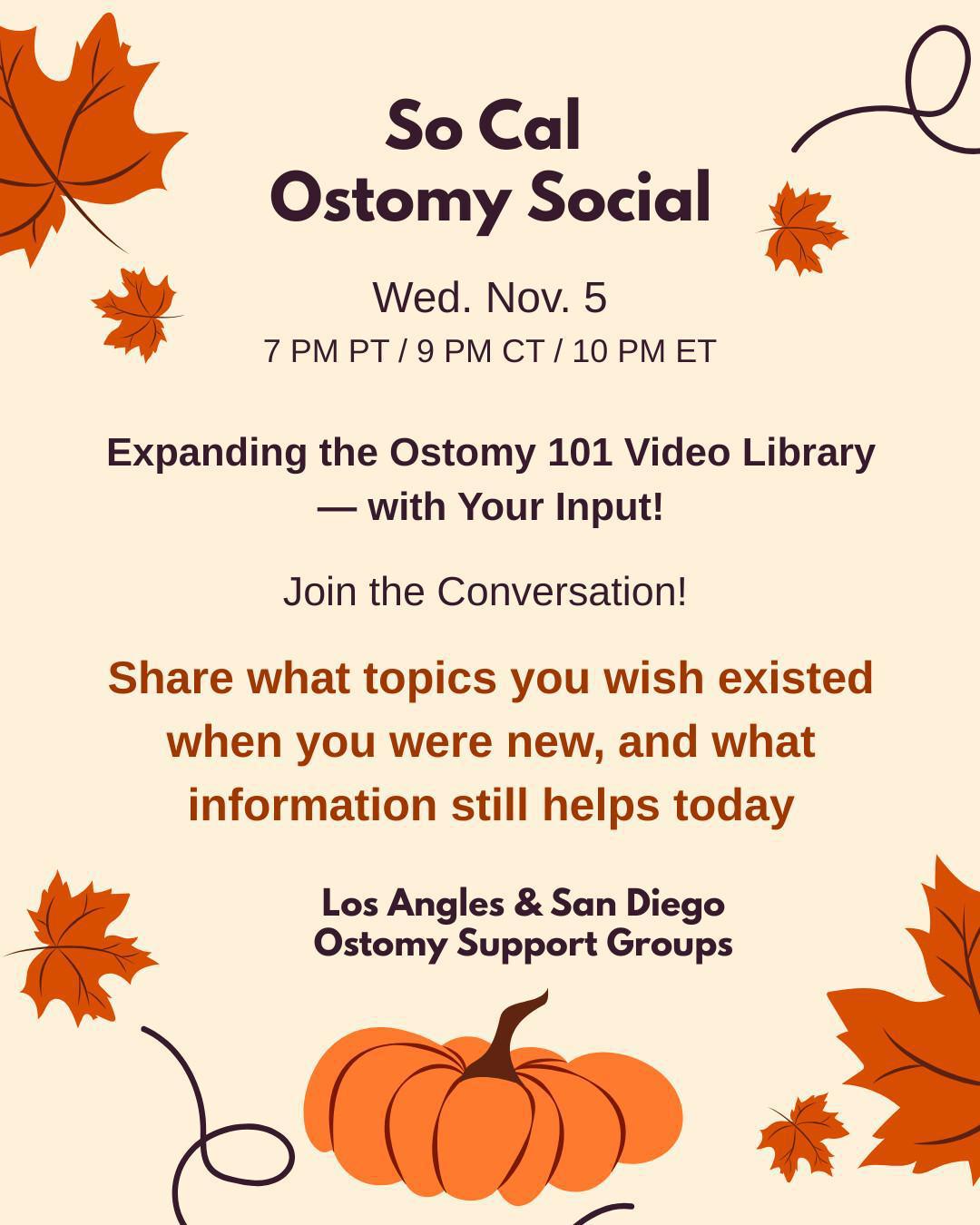 Ostomate Opinions Needed - Virtual