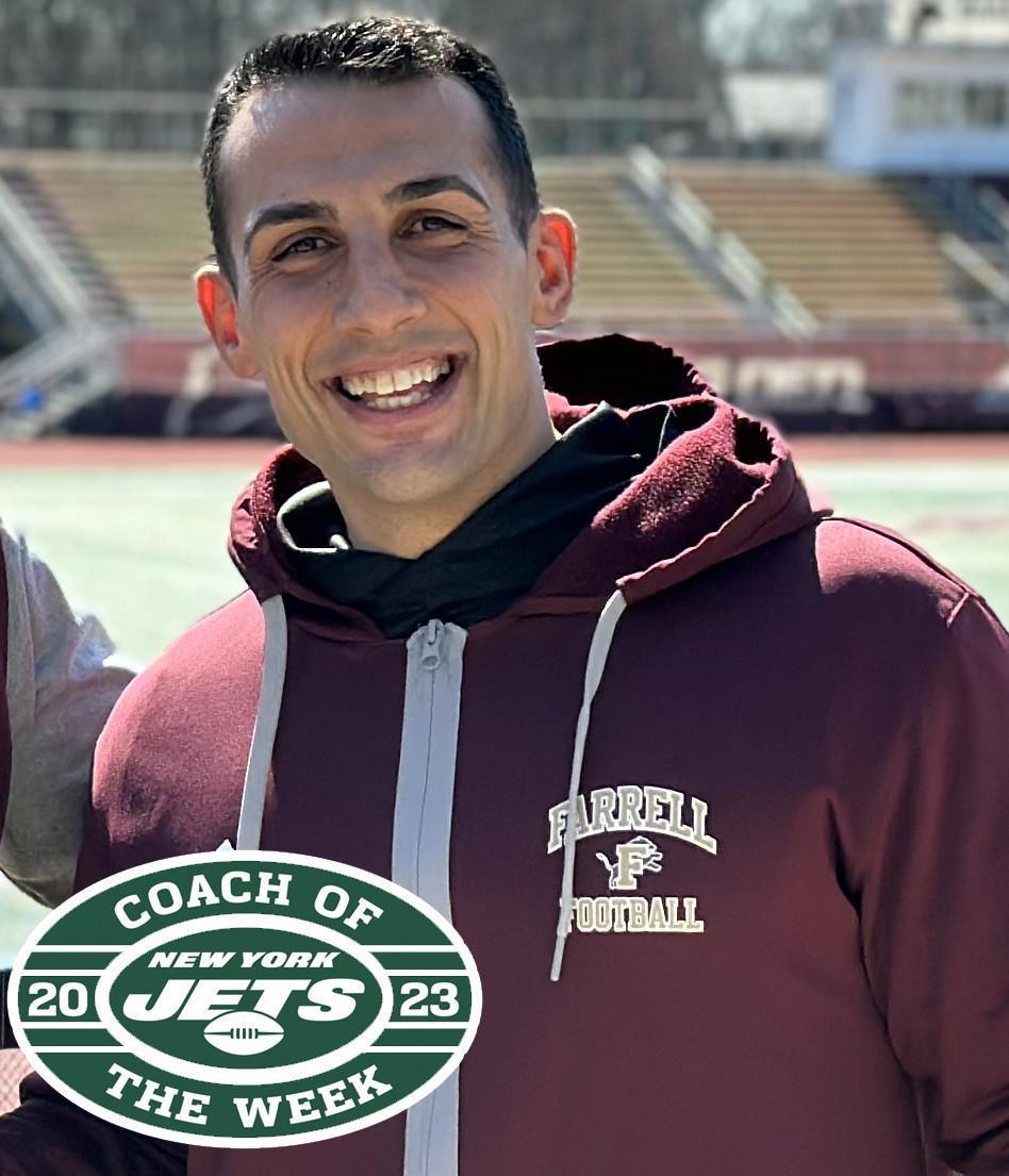 Coach Del Priore Named NY Jets Coach of the Week