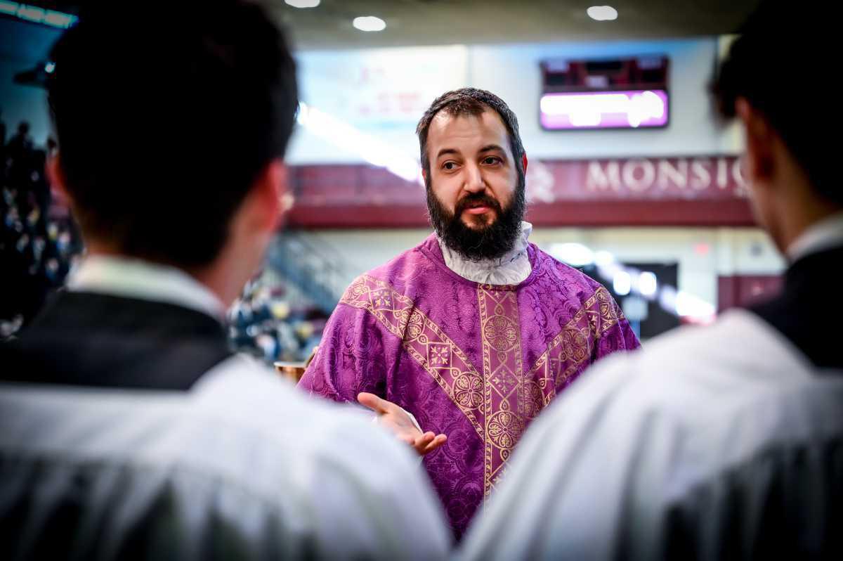 Faculty Spotlight: Father Jeff Pomeisl Faculty Spotlight: Father Jeff Pomeisl