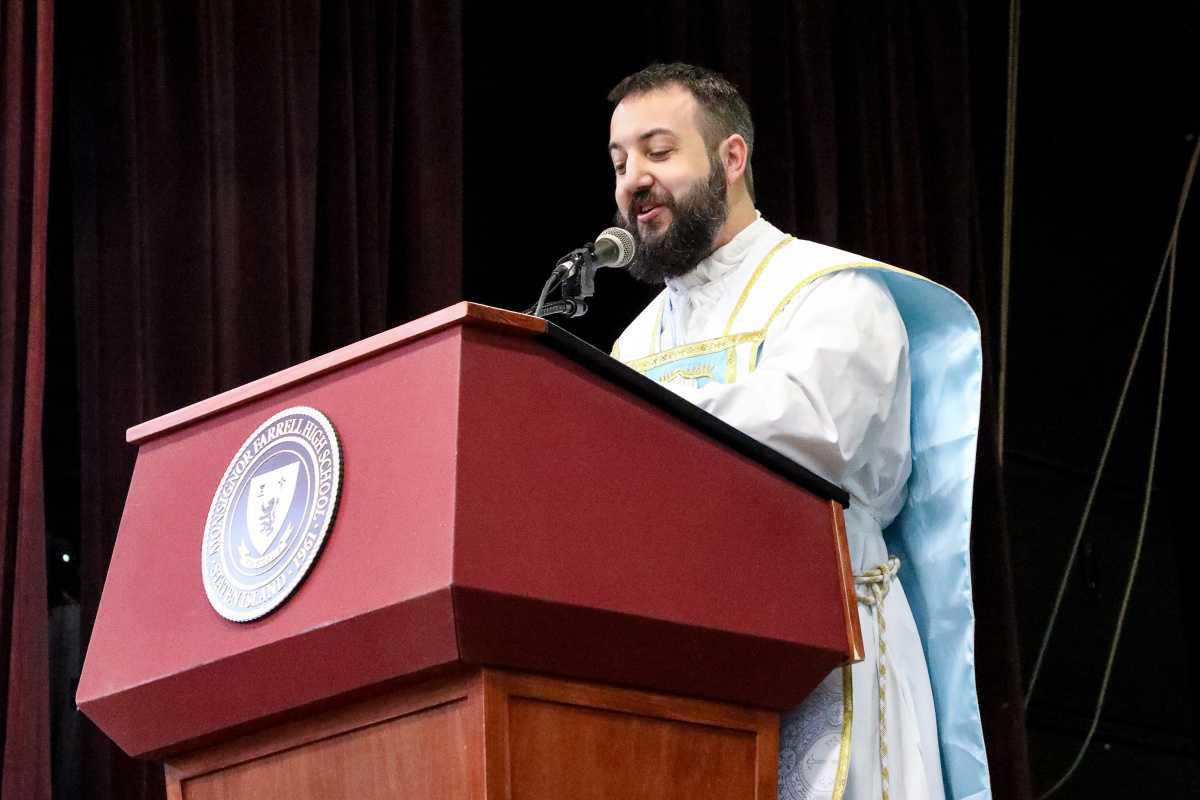 Faculty Spotlight: Father Jeff Pomeisl Faculty Spotlight: Father Jeff Pomeisl