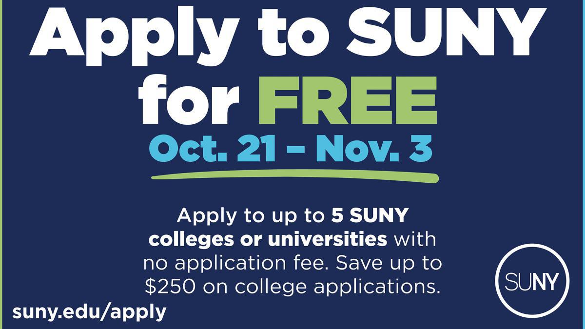 SUNY Free Application Week