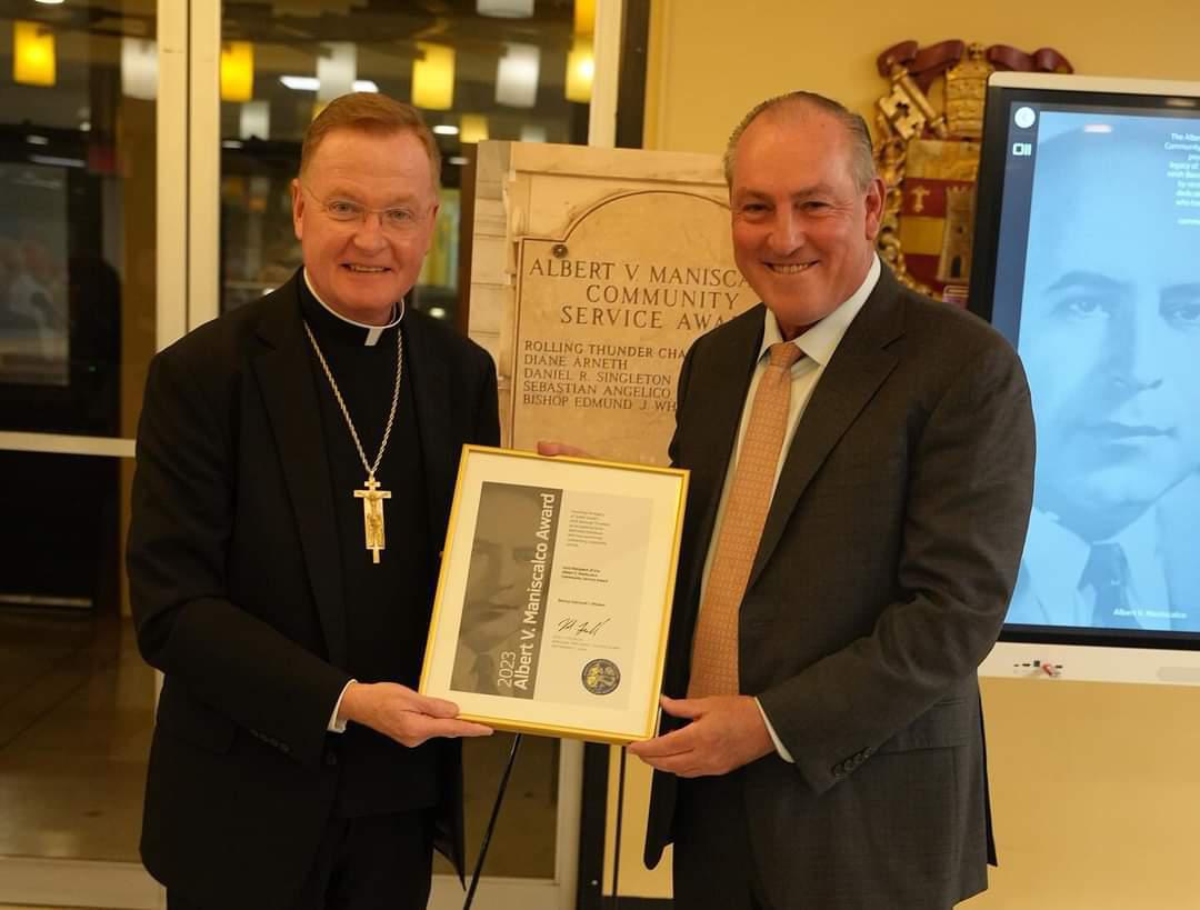 Bishop Whalen, '76, Honored Bishop Whalen, '76, Honored