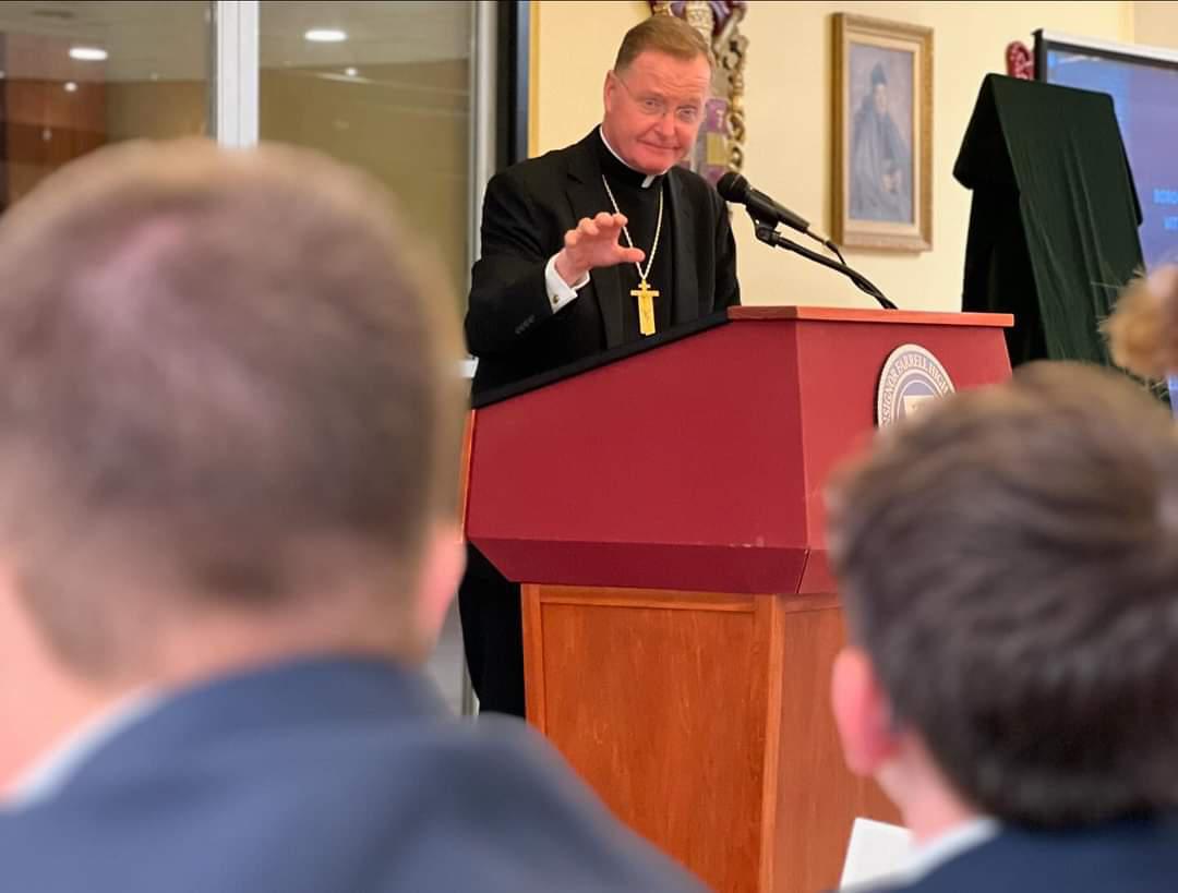 Bishop Whalen, '76, Honored Bishop Whalen, '76, Honored