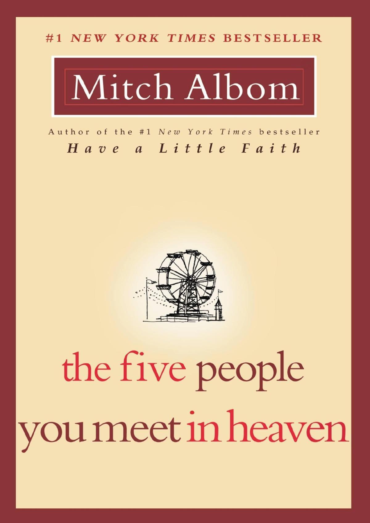 Adrian's Bookmarks: The Five People You Meet In Heaven Adrian's Bookmarks: The Five People You Meet In Heaven
