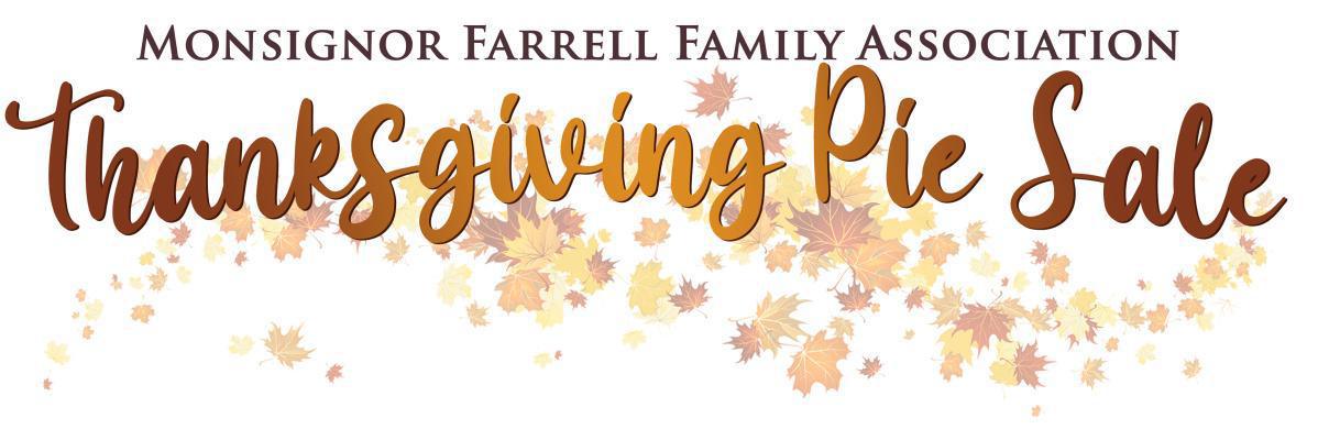 Thanksgiving Pie Drive