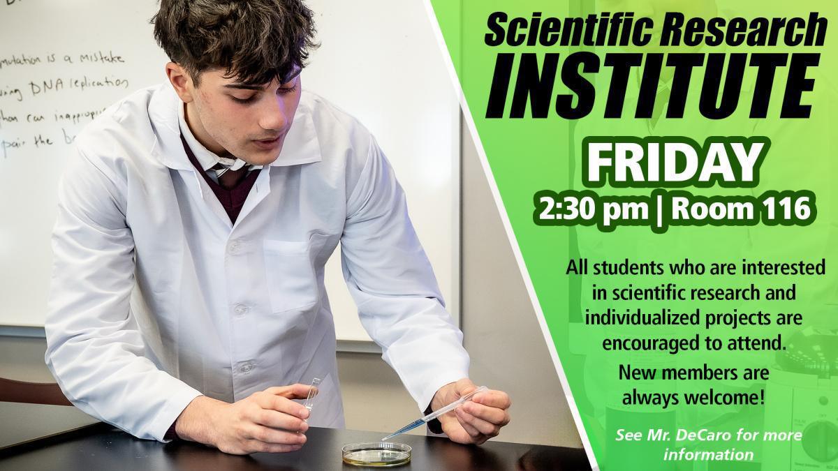 Scientific Research Society Meeting