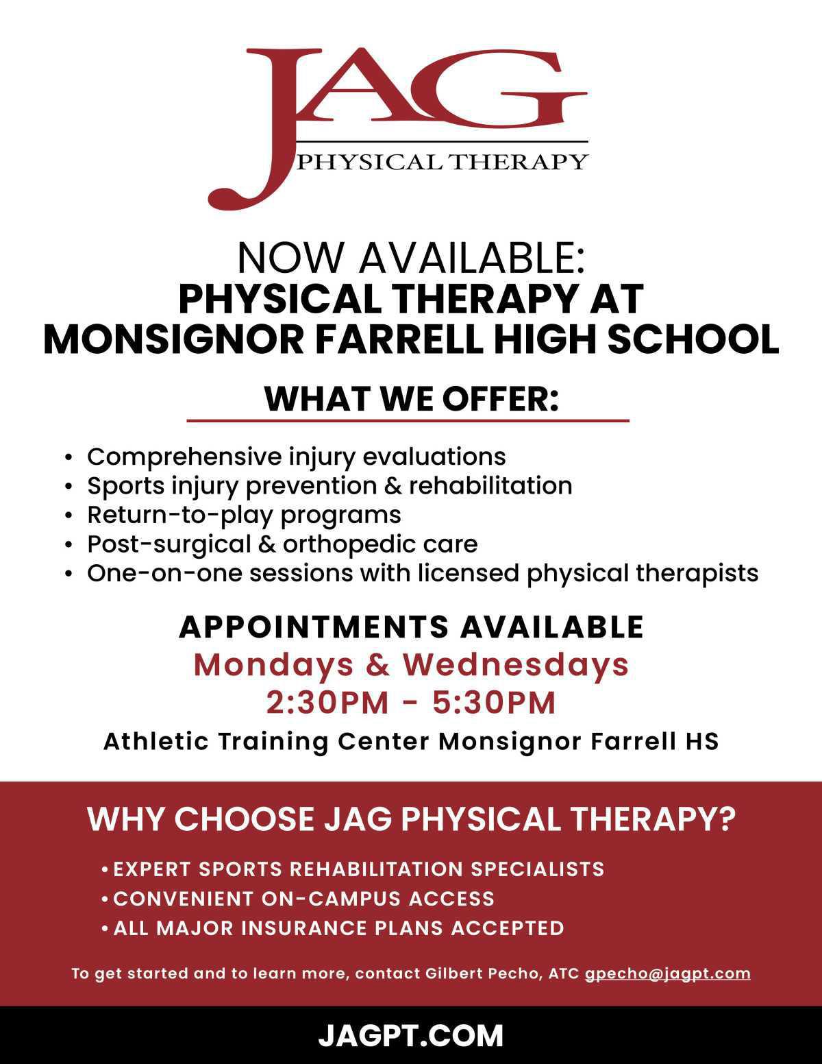 On-Campus Physical Therapy