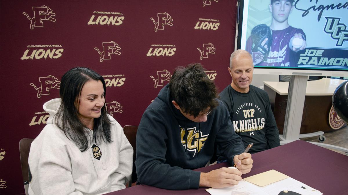 Joe Raimonda '26 Accepts Full Scholarship to UCF