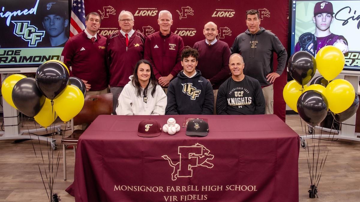 Joe Raimonda '26 Accepts Full Scholarship to UCF Joe Raimonda '26 Accepts Full Scholarship to UCF