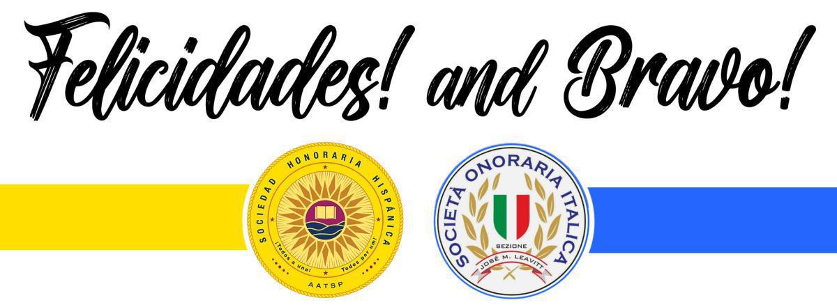 Spanish Language and Italian Language Honor Society Induction Ceremony