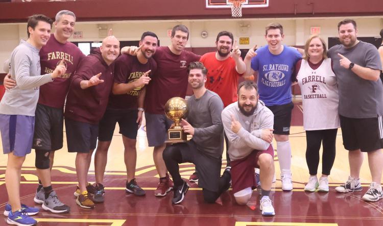 Faculty Down Seniors in Basketball