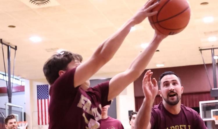 Faculty, Seniors Look To Shoot & Score on the Court
