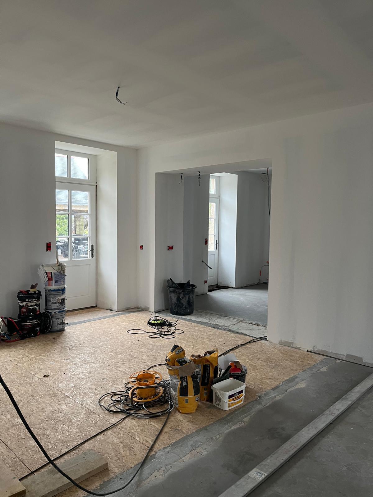 Rdc côté cour et cuisine