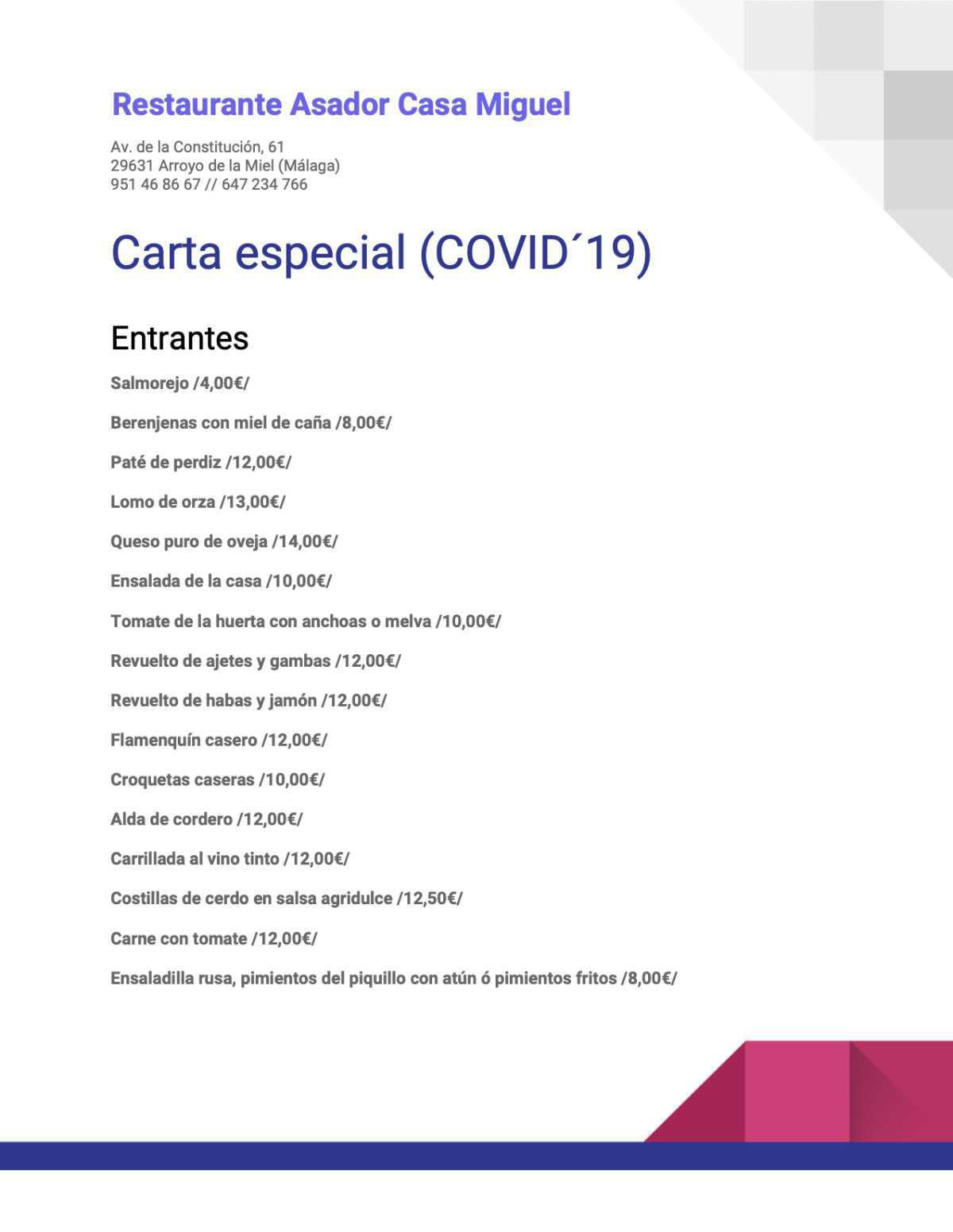 Café Bar Casa Miguel