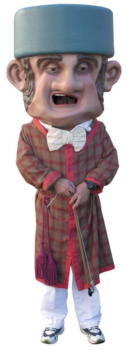 Los cabezudos de Zaragoza Los cabezudos de Zaragoza