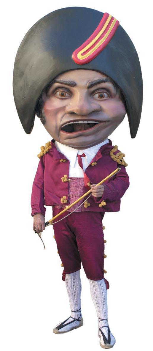 Los cabezudos de Zaragoza Los cabezudos de Zaragoza