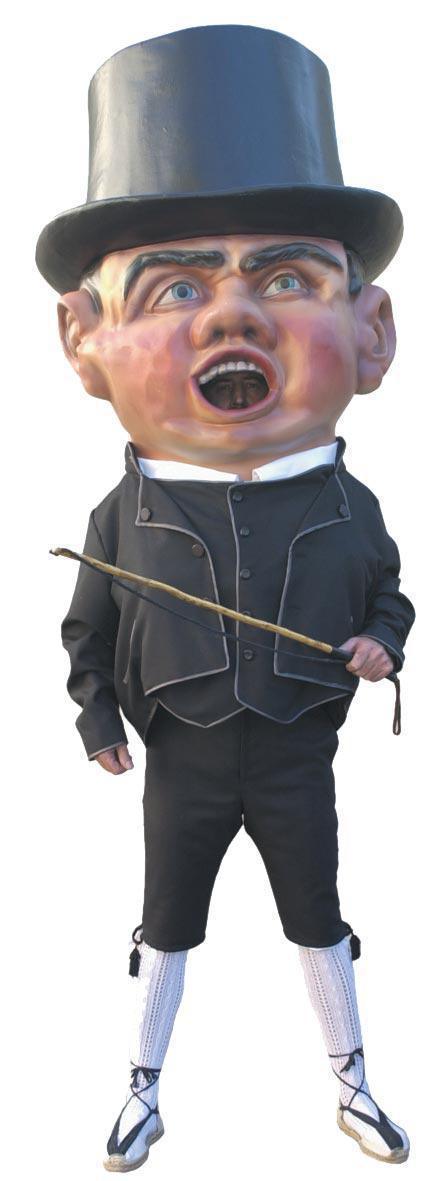 Los cabezudos de Zaragoza Los cabezudos de Zaragoza