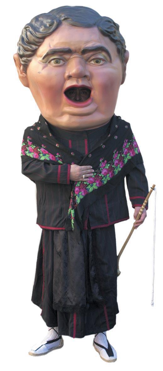 Los cabezudos de Zaragoza Los cabezudos de Zaragoza