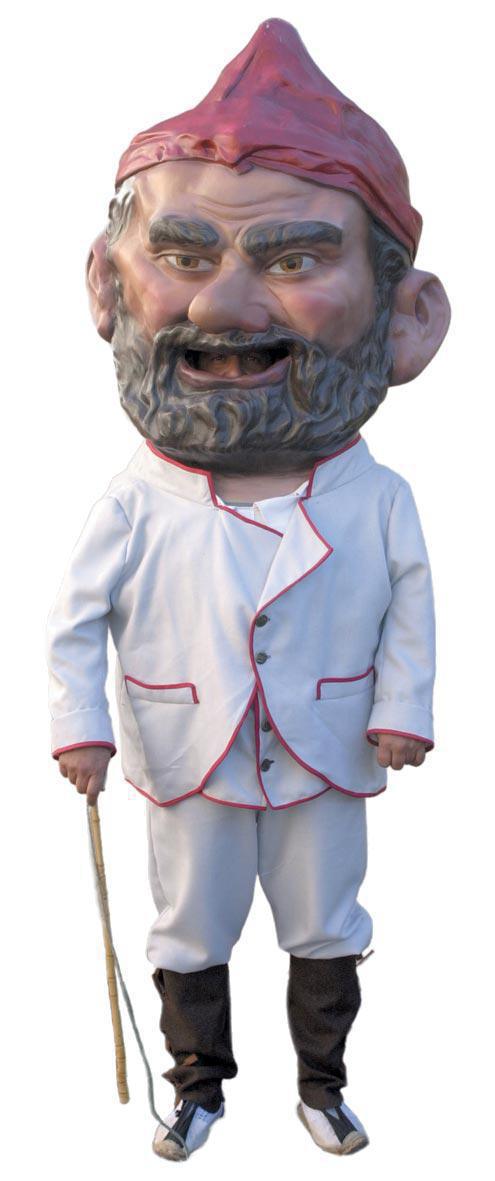 Los cabezudos de Zaragoza Los cabezudos de Zaragoza