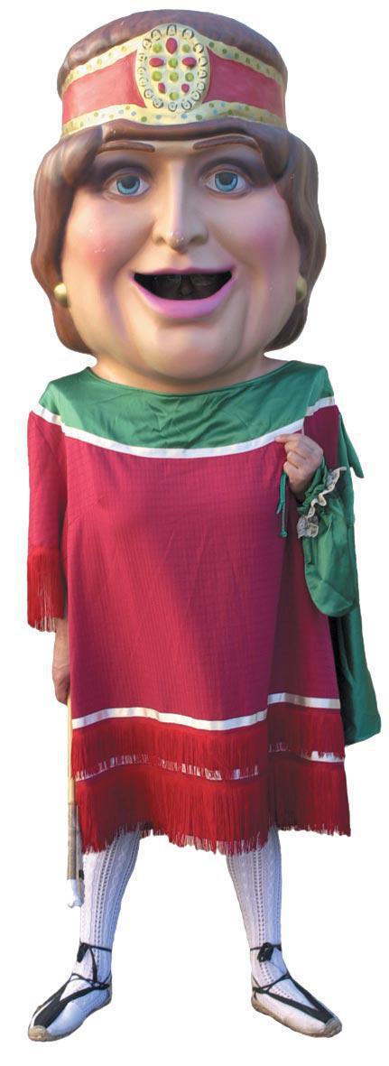 Los cabezudos de Zaragoza Los cabezudos de Zaragoza