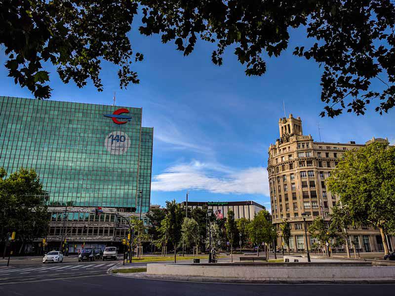 Plazas Aragón y Paraíso