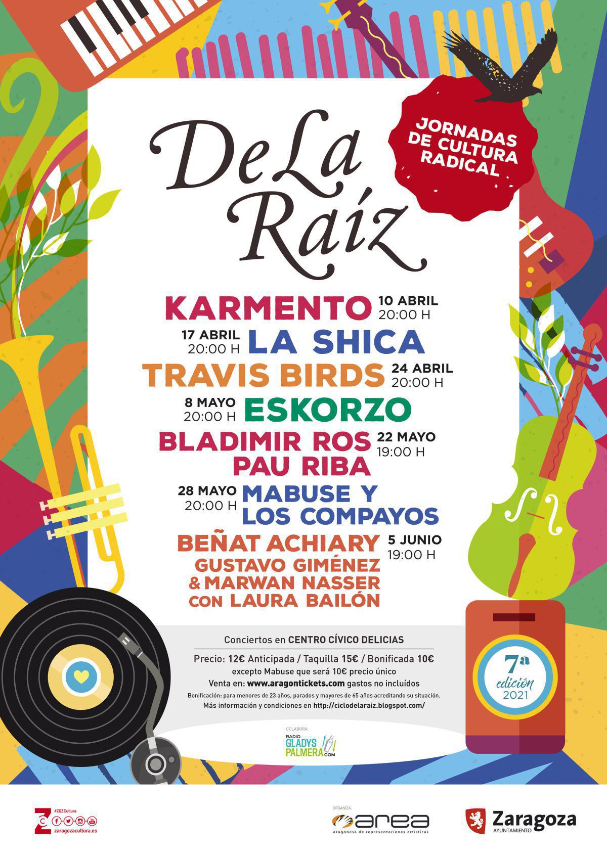 BEÑAT ACHIARY + GUSTAVO GIMÉNEZ & MARWAN NASSER CON LAURA BAILÓN. Centro Cívico Delicias