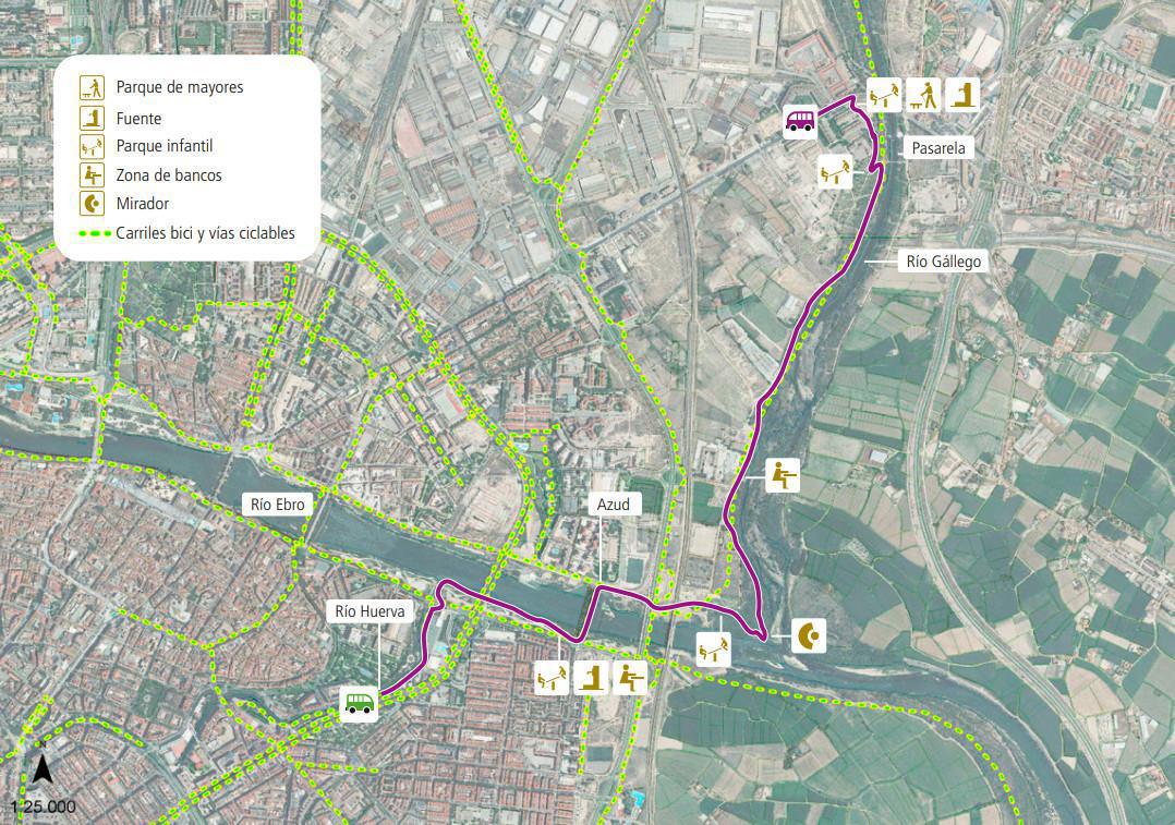 Paseando por los tres ríos Paseando por los tres ríos