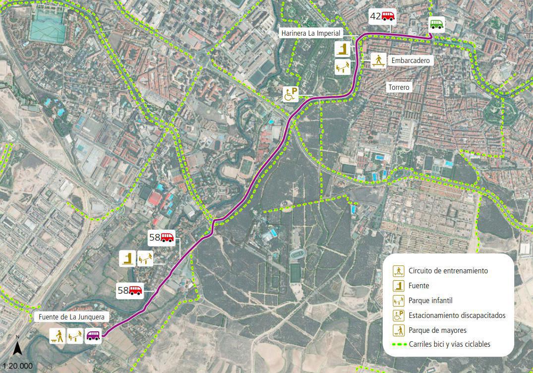 Torrero - fuente de La Junquera Torrero - fuente de La Junquera