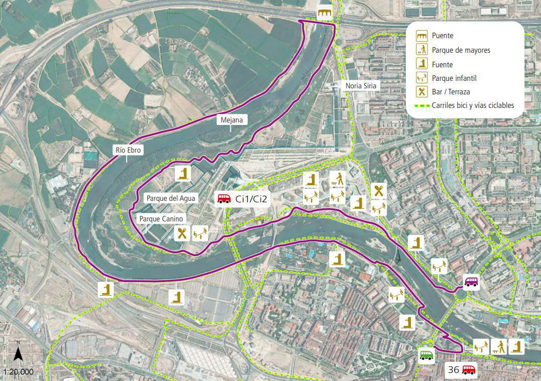 Vuelta al meandro de Ranillas Vuelta al meandro de Ranillas