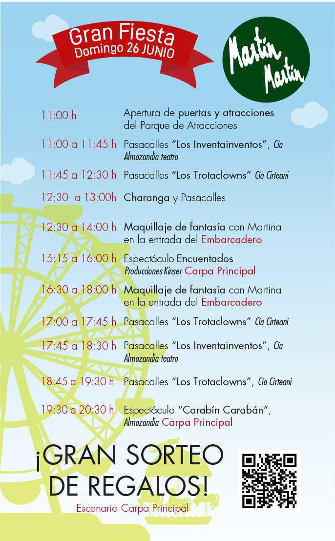 FIESTA MARTÍN MARTÍN. Parque de Atracciones FIESTA MARTÍN MARTÍN. Parque de Atracciones