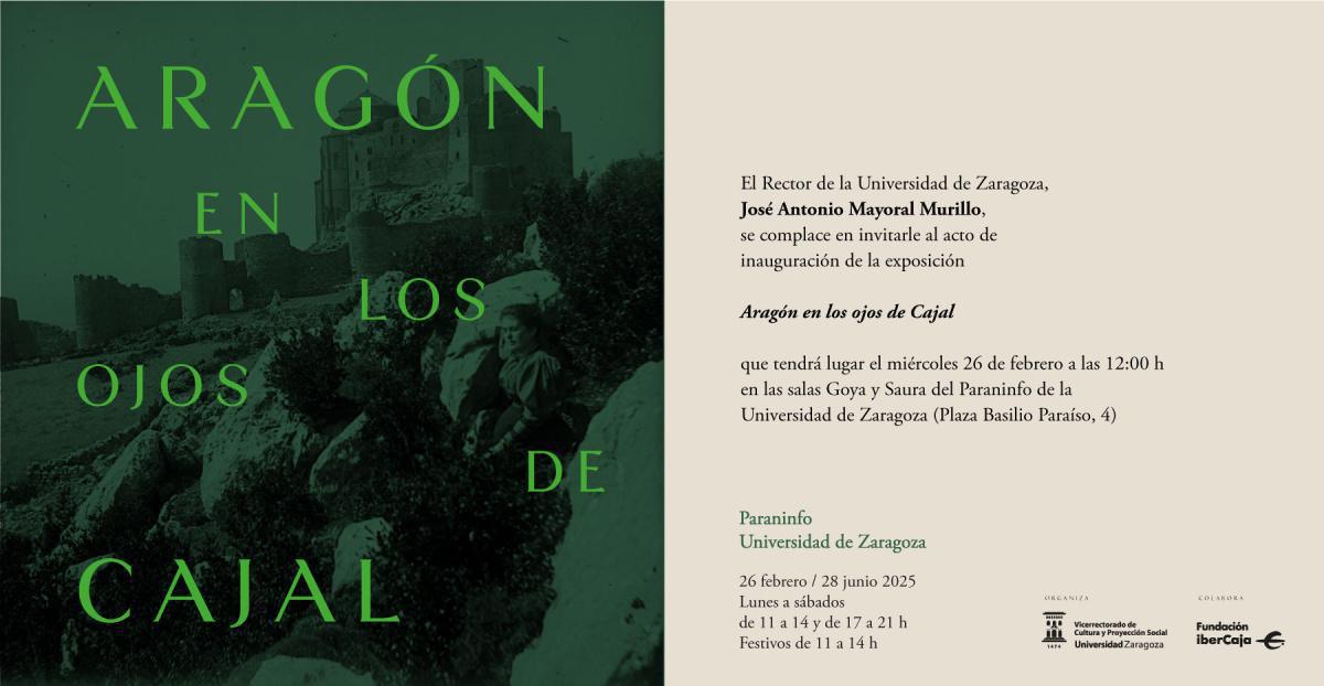 EXPOSICIONES. Paraninfo de la Universidad de Zaragoza