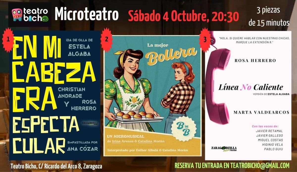 CICLO DE MICROTEATRO. Teatro Bicho