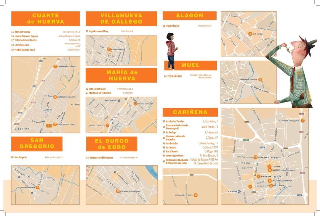 CONCURSO DE TAPAS DE ZARAGOZA Y PROVINCIA 2025 – XXX EDICIÓN. Varias ubicaciones