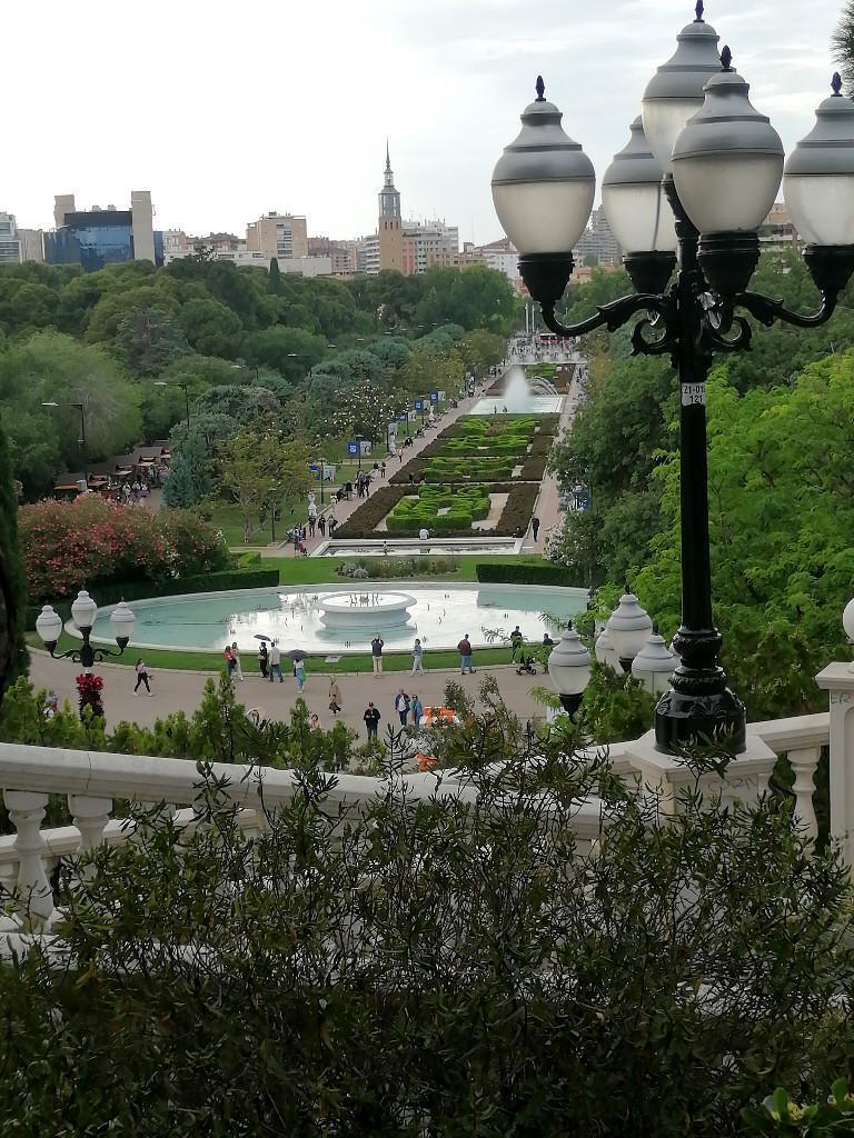 El Parque Grande visto desde el cabezo