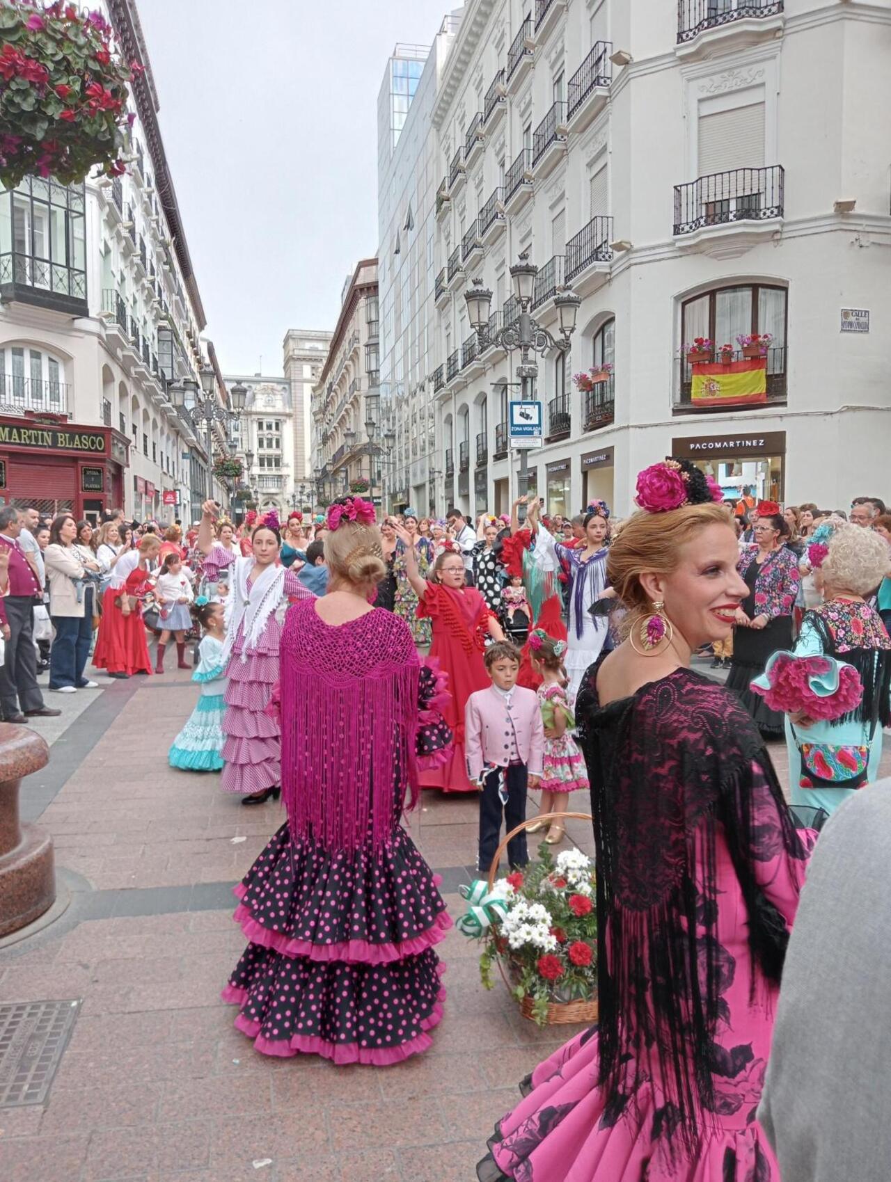 Ofrenda de flores - Feria de Abril 2025
