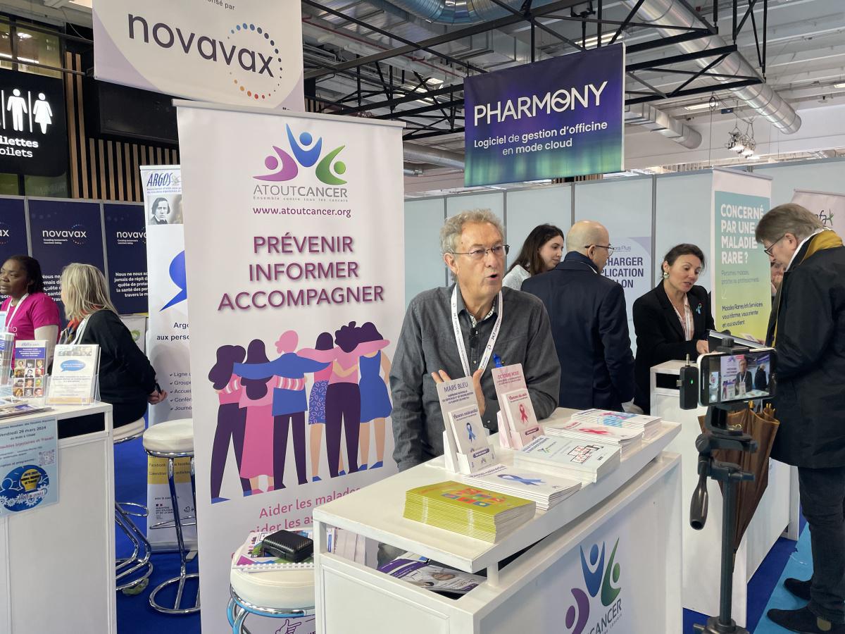 Atoutcancer présent au salon PHARMAGORA 2024 Atoutcancer présent au salon PHARMAGORA 2024